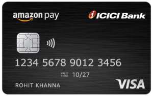 2. Amazon Pay ICICI Credit Card Best Cashback Credit Cards for Online Shopping in India